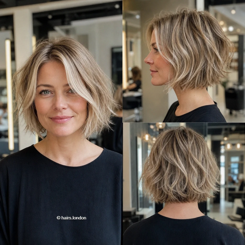 20 Blonde Bob Haircuts, From Textured Jaw-Length Cuts to Polished Shapes Beige Wavy Bob