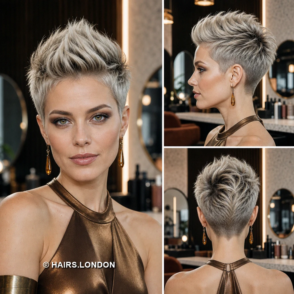 Blonde Airy Crop