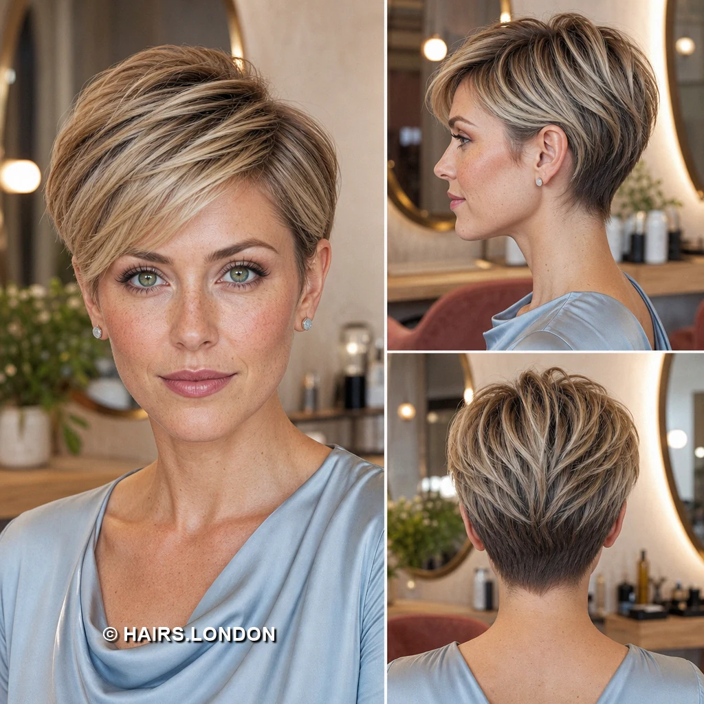 20 Ash Blonde Pixie Cuts with Swept Fringes and Tapered Napes Blonde DeepSweep Pixie