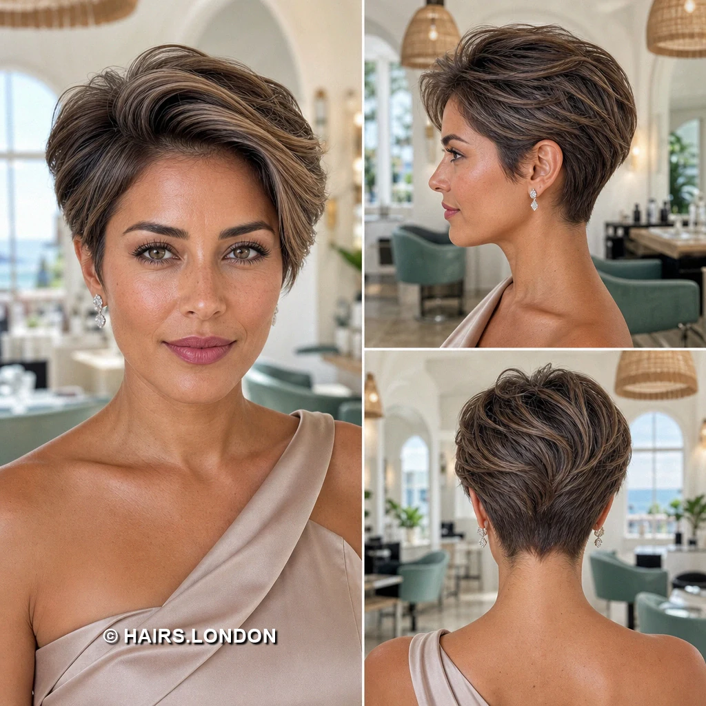 Blonde Diagonal Crop