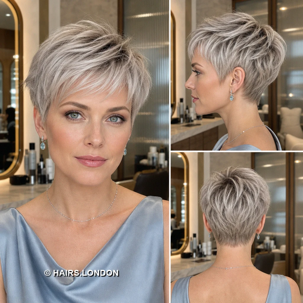 18 Ash Blonde Pixie Cuts with Shape, Texture, and Soft Contrast Blonde Elevated Pixie