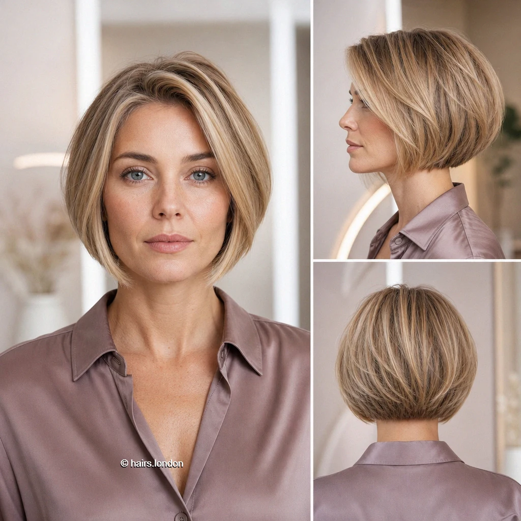 20 Bob Haircut Ideas, From Rounded Shapes to Airy Layers Blonde Graduated Bob