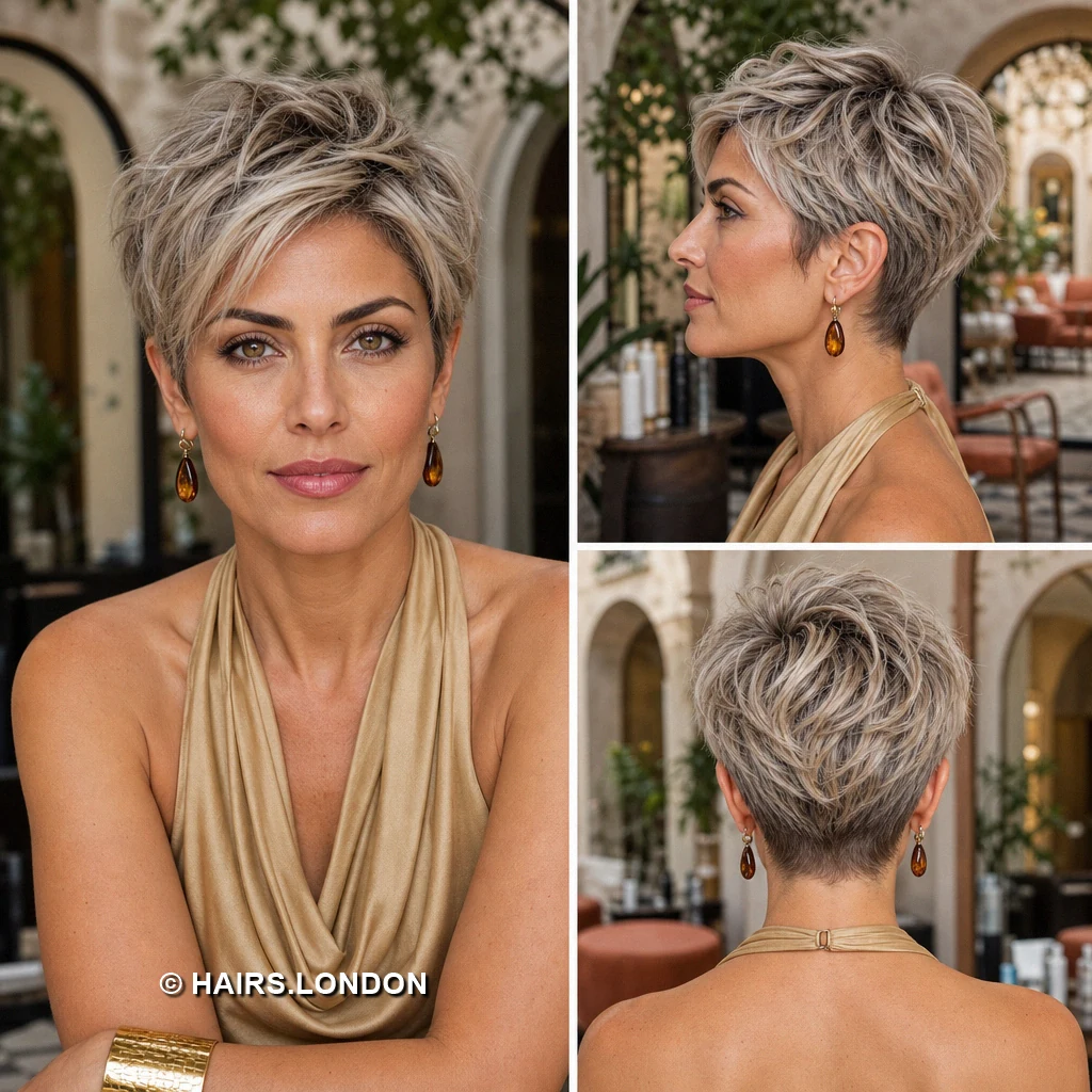 18 Ash Blonde Pixie Cuts with Shape, Texture, and Soft Contrast Blonde Layered Pixie
