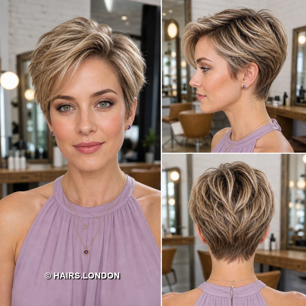 Blonde Pointed Pixie