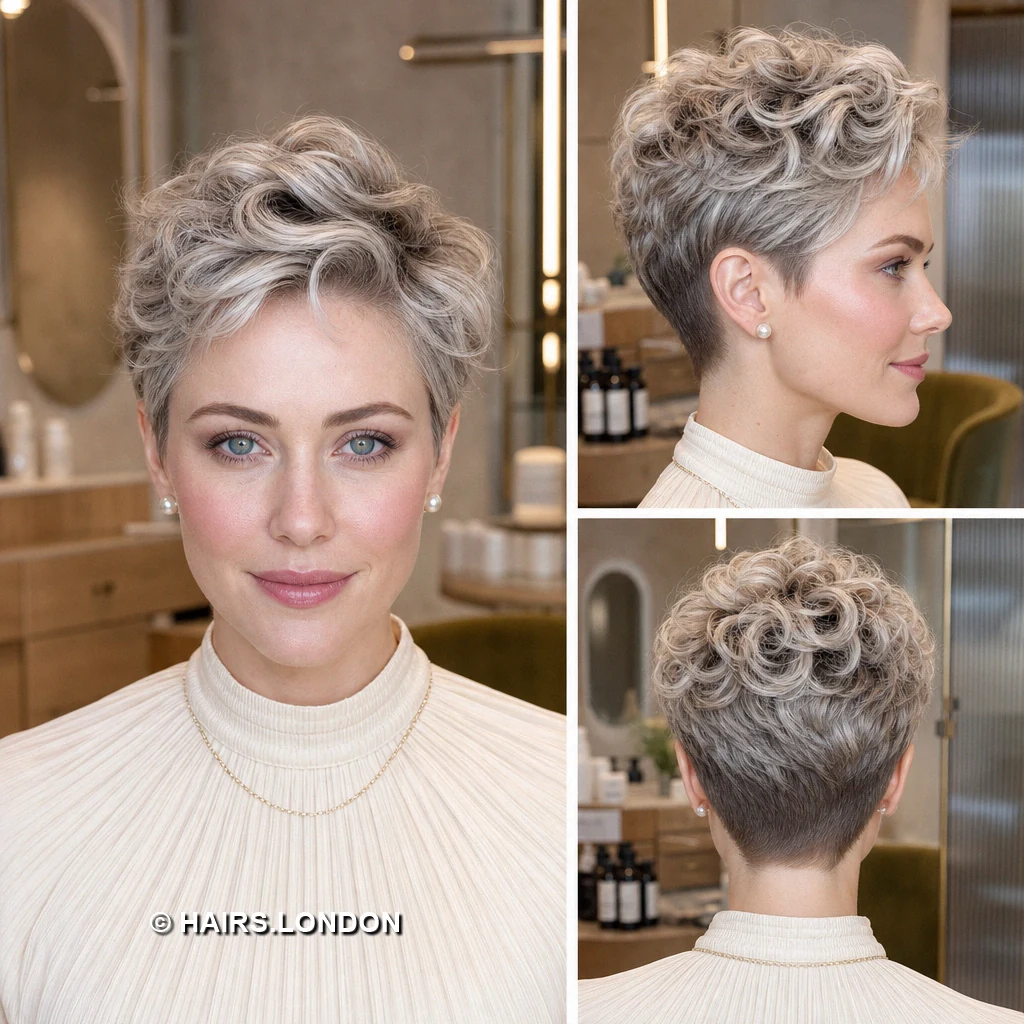 Blonde Rolling Pixie