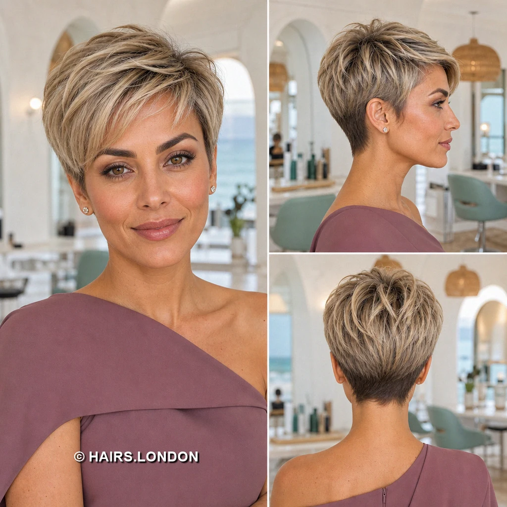 Blonde Sculpted Front