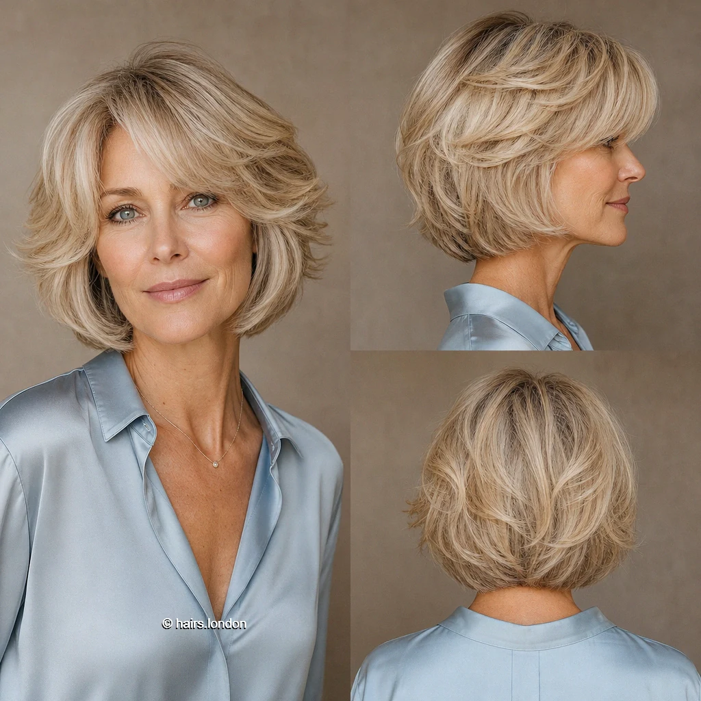 20 Bob Haircut Ideas, From Rounded Shapes to Airy Layers Blonde Sweeping Bob