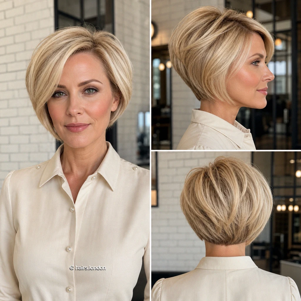 Blonde Tapered Stack