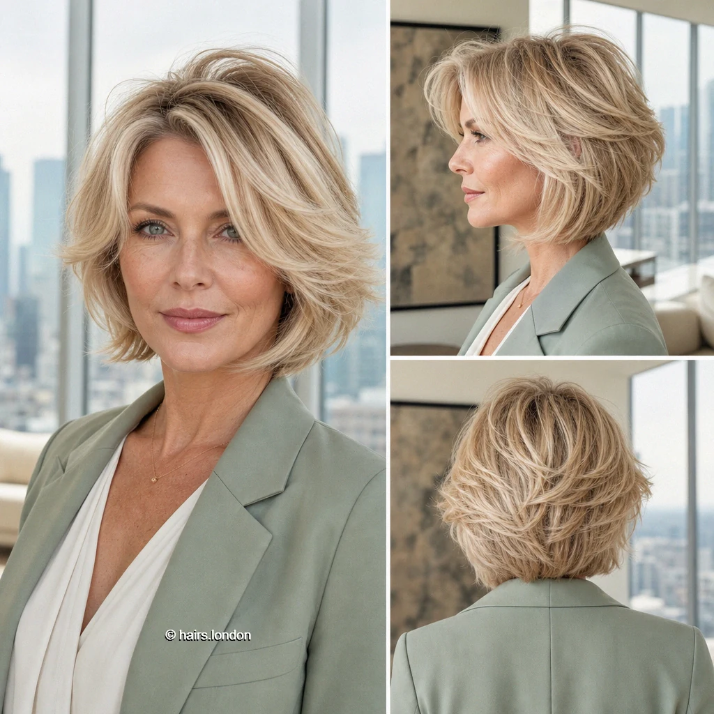 20 Bob Haircut Ideas: Rounded, Layered and Textured Shapes Blonde Tousled Bob