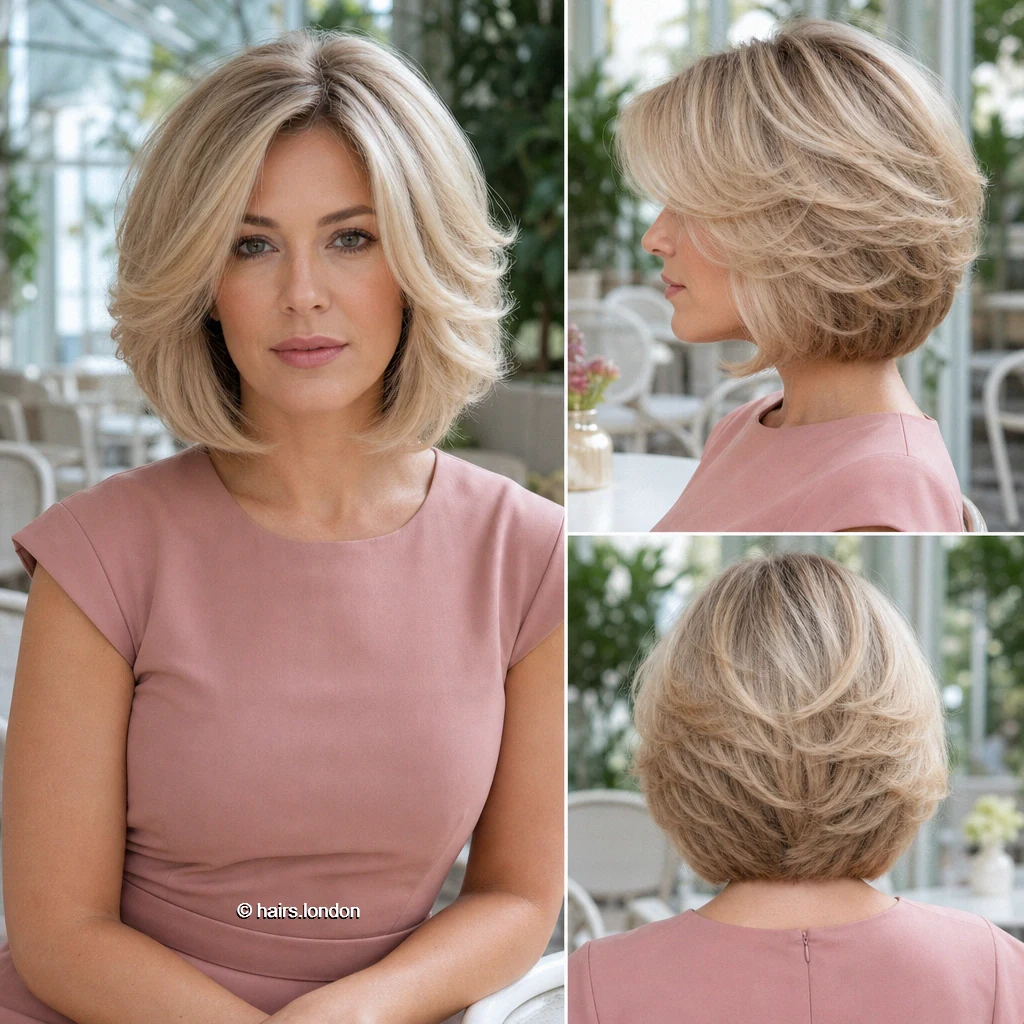 20 Bob Haircut Ideas: Rounded, Layered and Textured Shapes Blonde Voluminous Bob