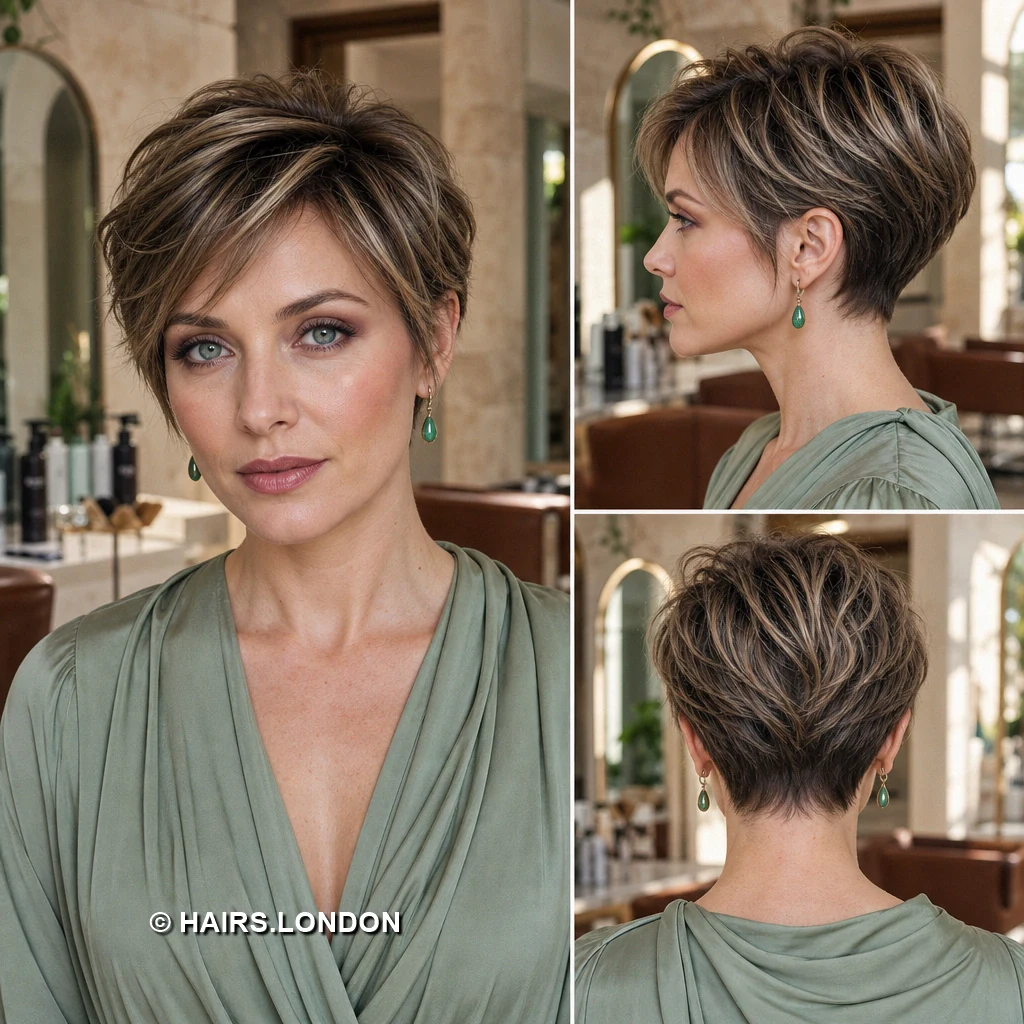 Blonde Wavy Taper