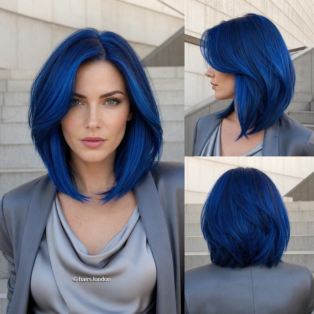 Blue Layered Lob