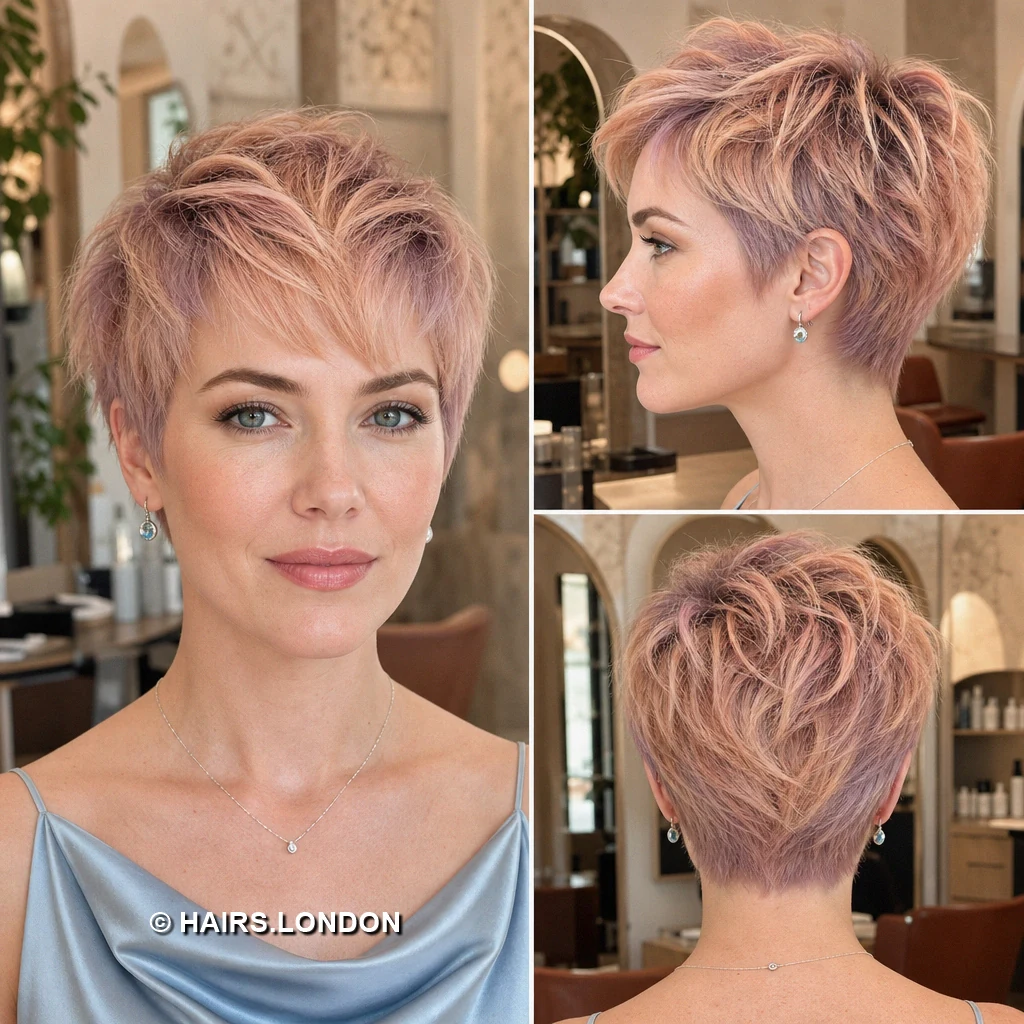 Blush Featherfront Pixie