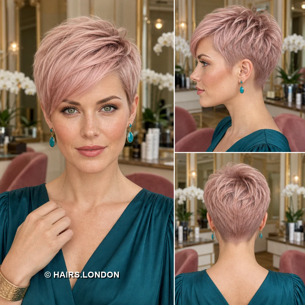 Blush Finefringe Pixie
