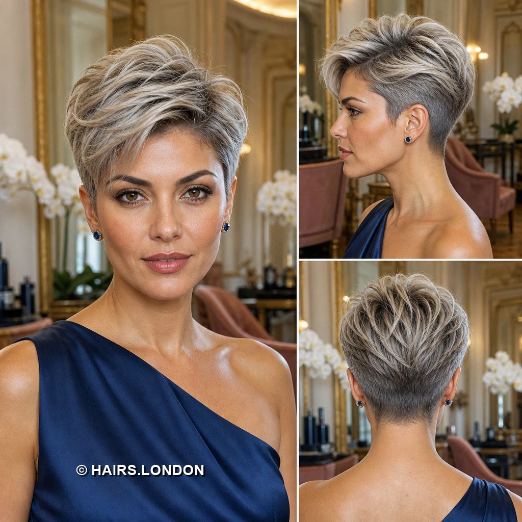 Blush Textured Pixie