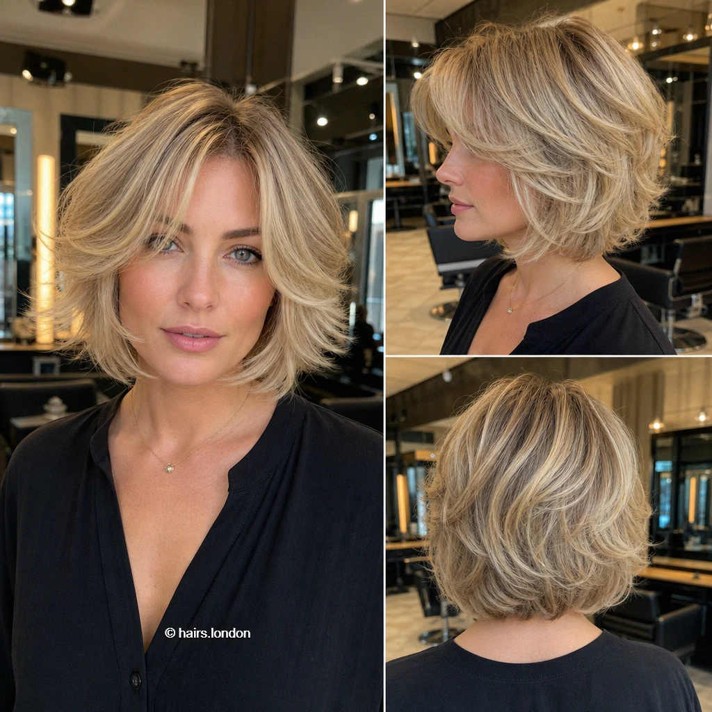 20 Blonde Bob Haircuts, From Rounded Shapes to Airy Layers Bright Choppy Bob