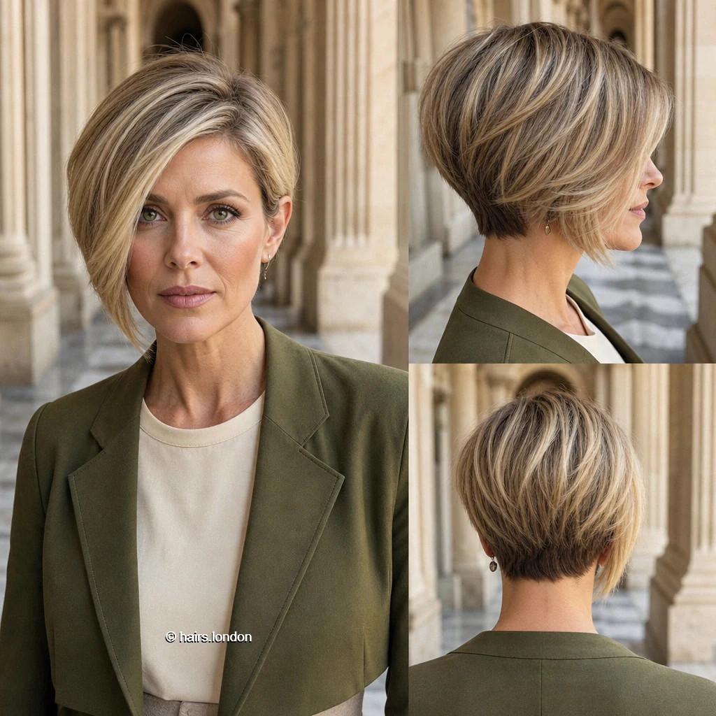 Bronde Graduated Bob