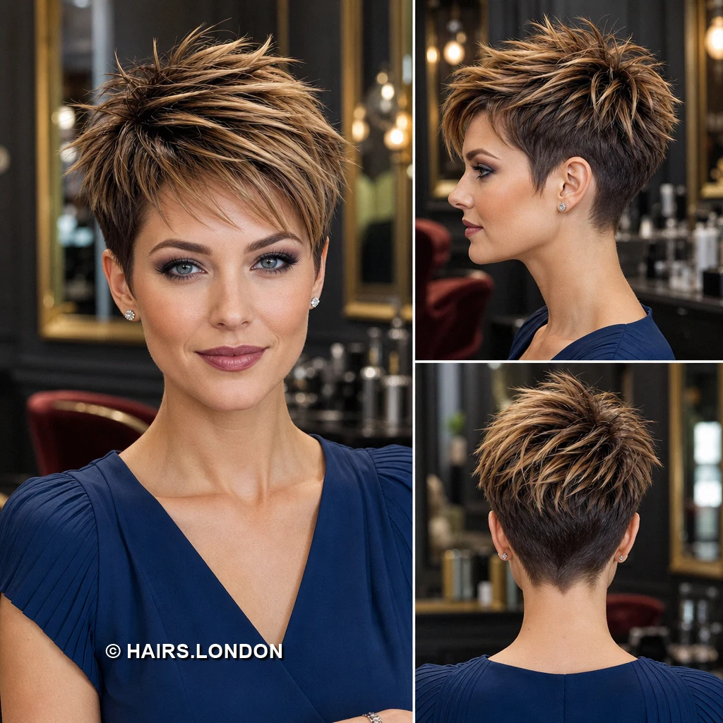 Bronze Ruffled Pixie