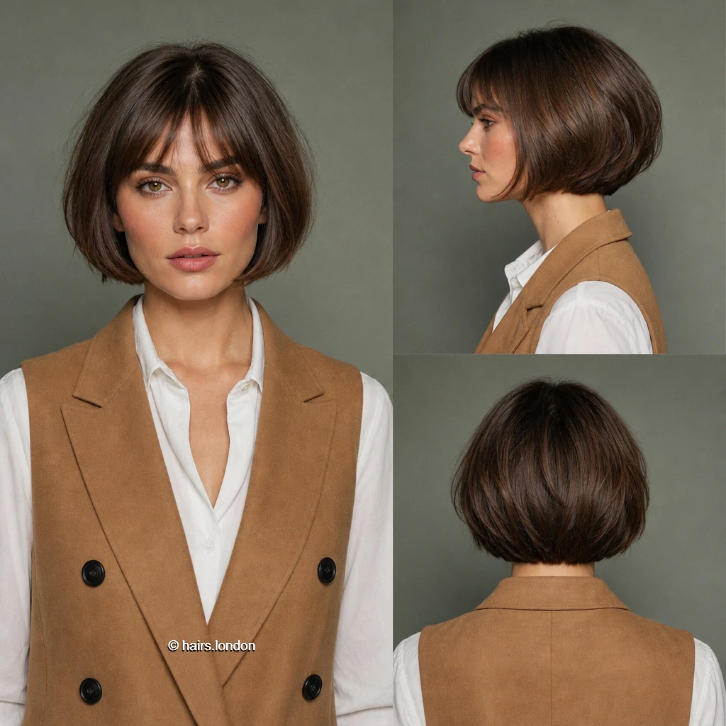 20 Brunette Bob Haircuts, From Rounded Shapes to Feathered Layers Brown Airy Bob
