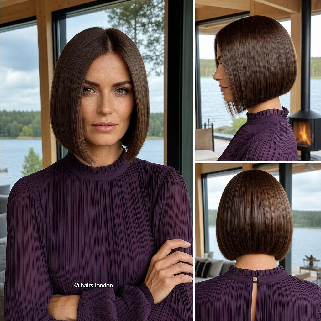 Brown Aline Crop