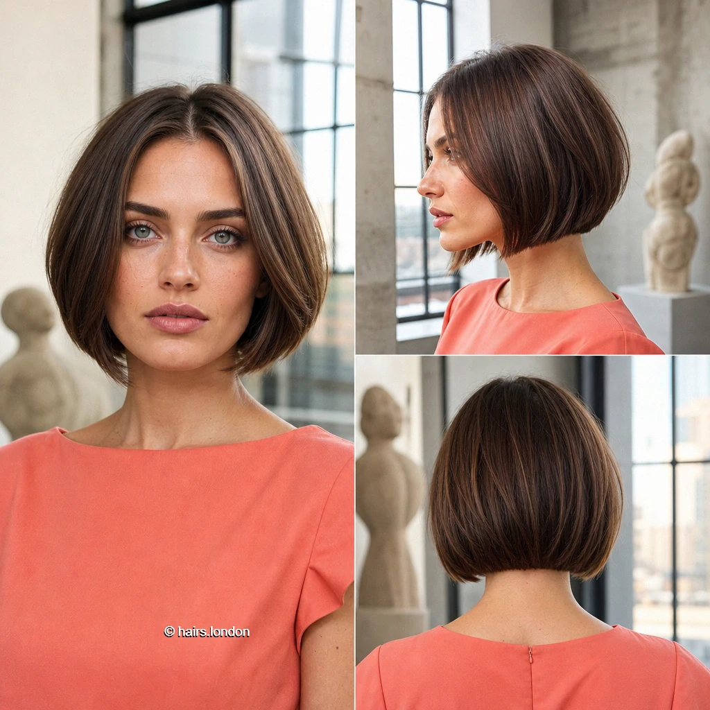 Brown Contour Bob