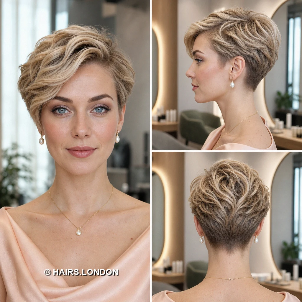 Brown Curly Taper