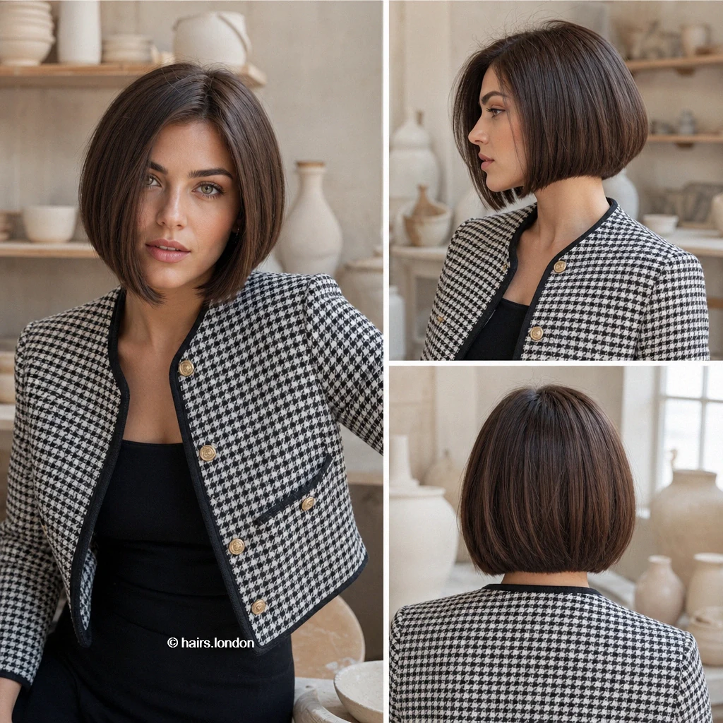 21 Bob Haircut Ideas, From Rounded Shapes to Textured Short Bobs Brown Defined Bob