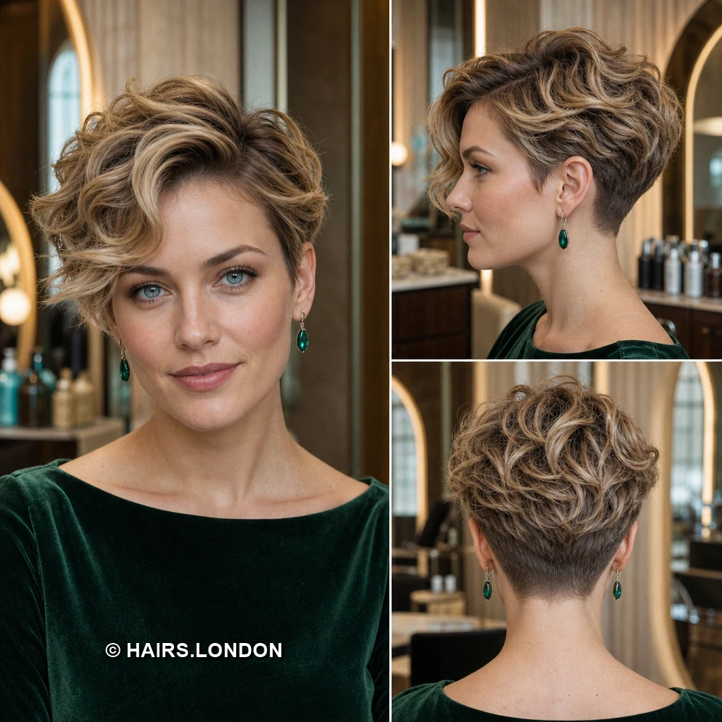 Brown Defined Curls