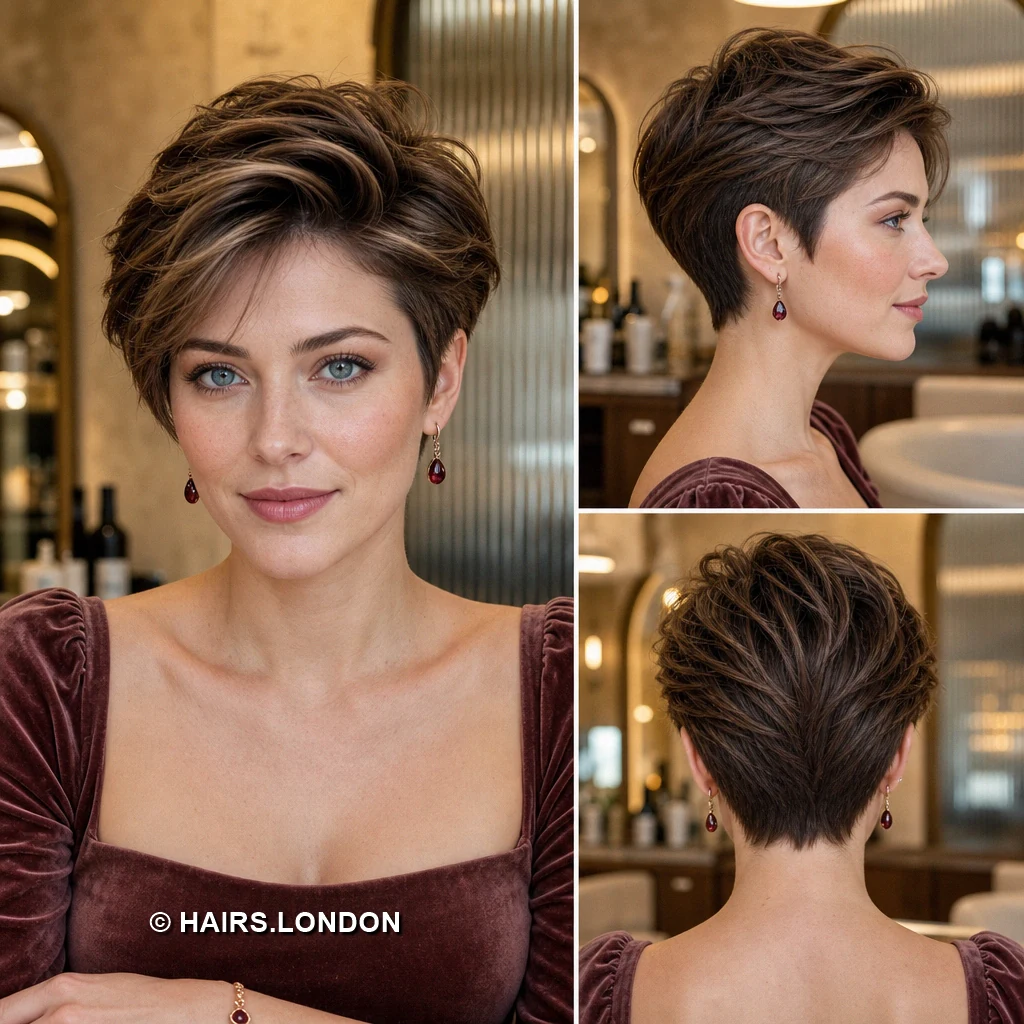 Brown Elevated Quiff