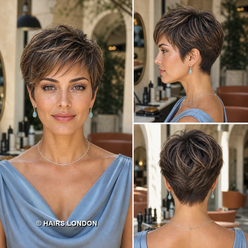 Brown Feathered Taper