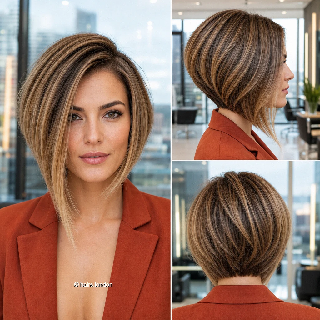 20 Bob Haircut Ideas, From Soft Layers to Sculpted Shapes Brown Graduated Aline