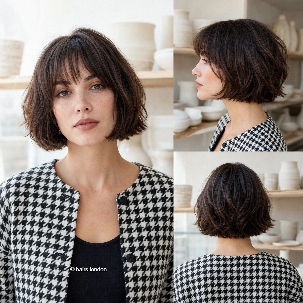 20 Brunette Bob Haircuts, From Rounded Shapes to Feathered Layers Brown Livedin Bob