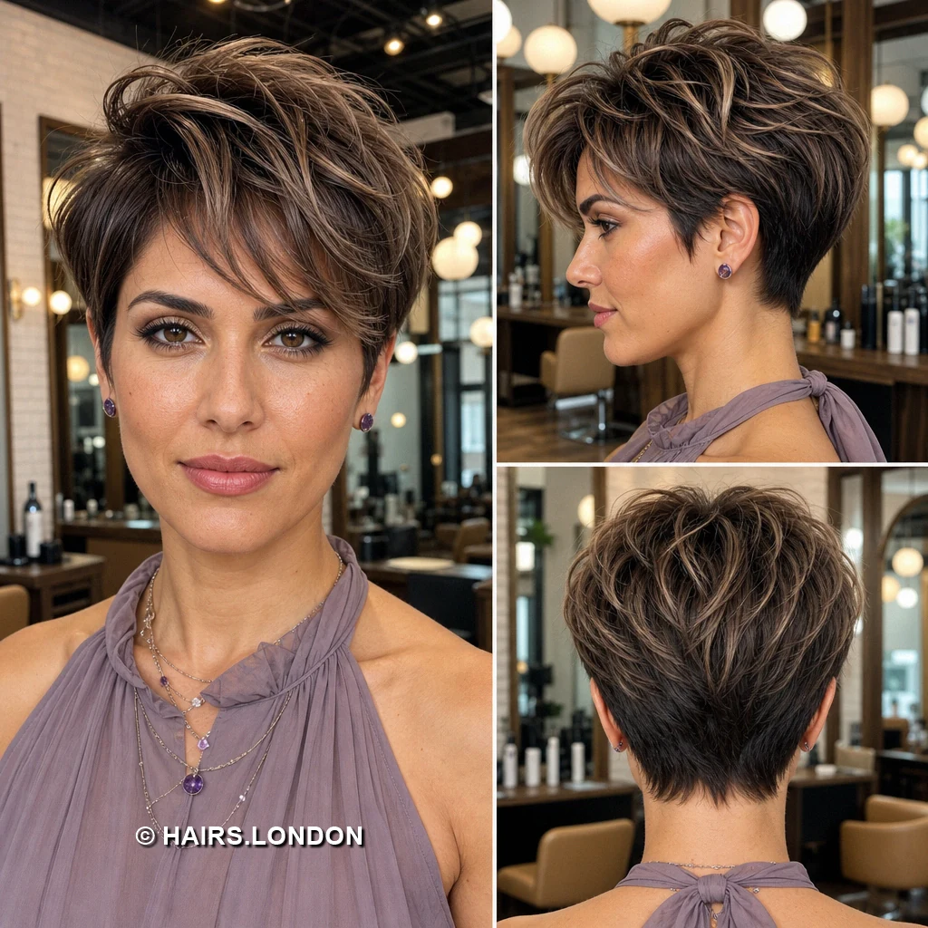 Brown Loose Pixie