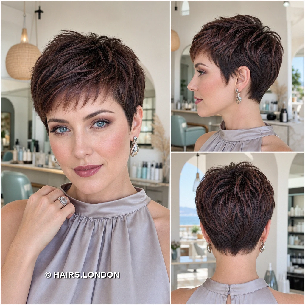 Brown Neat Fringe