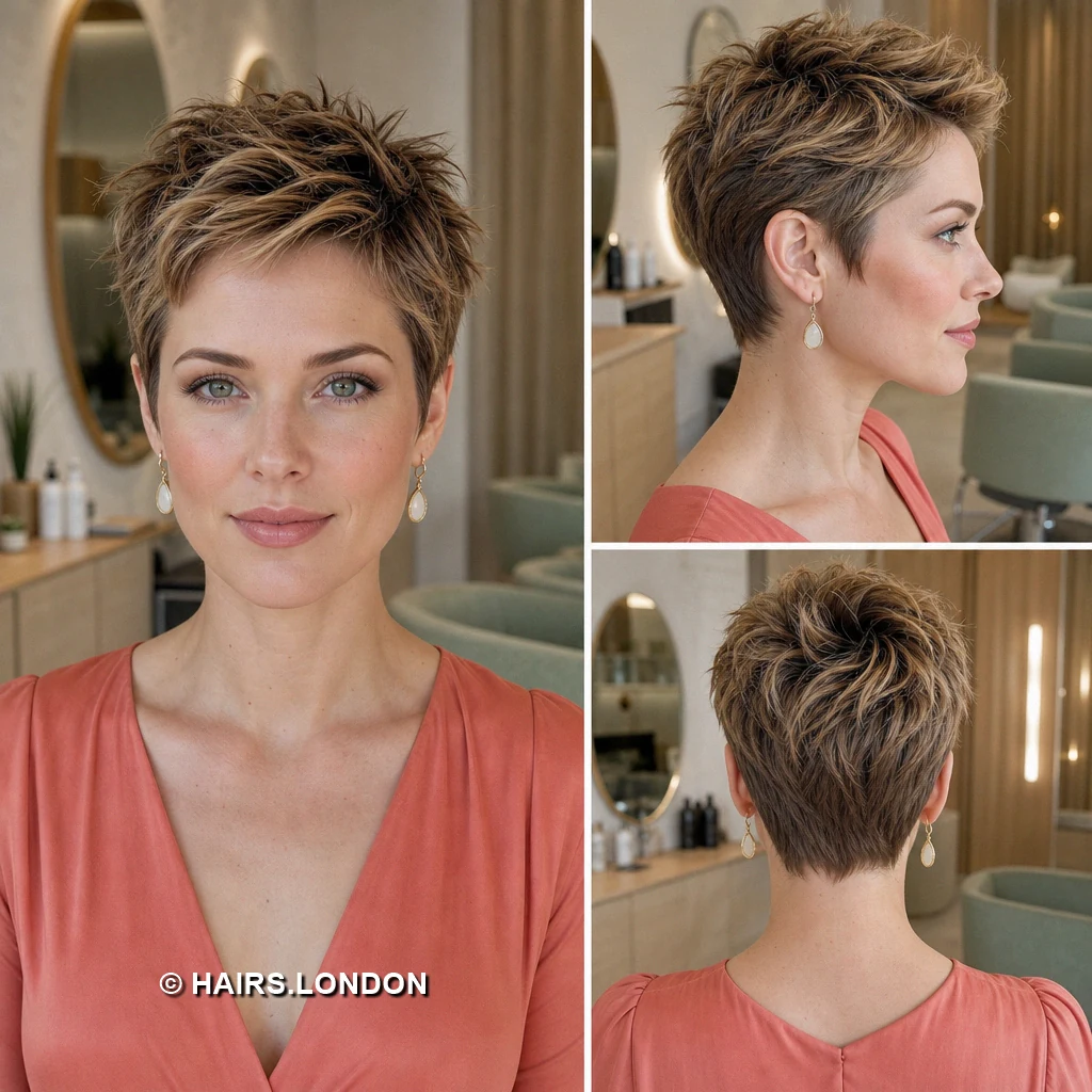 Brown Rounded Fringe