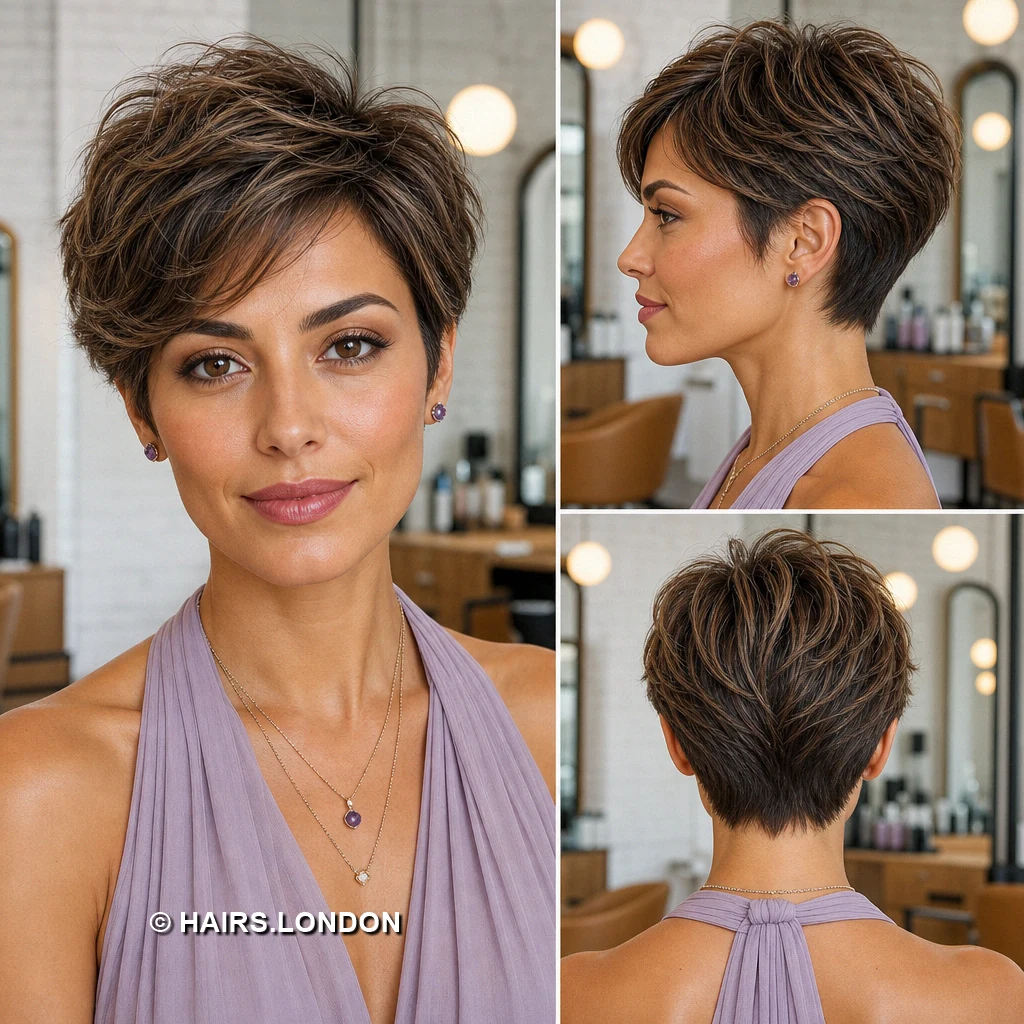 Brown Rounded Sweep