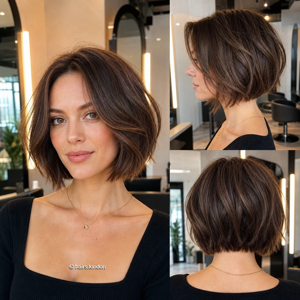 20 Brown Bob Haircuts, From Polished Jaw-Length Cuts to Soft Layered Lobs Brunette Airy Bob
