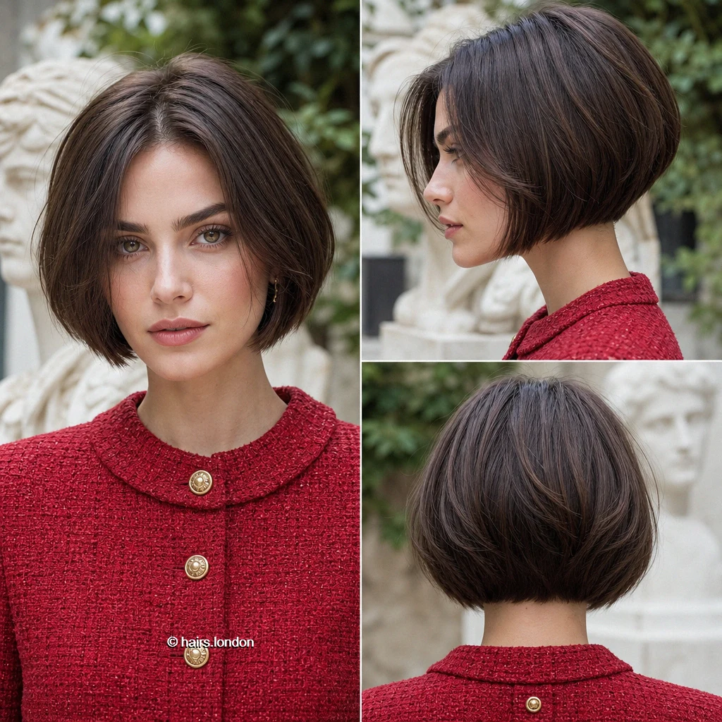 21 Bob Haircut Ideas, From Rounded Shapes to Textured Short Bobs Brunette Compact Bob