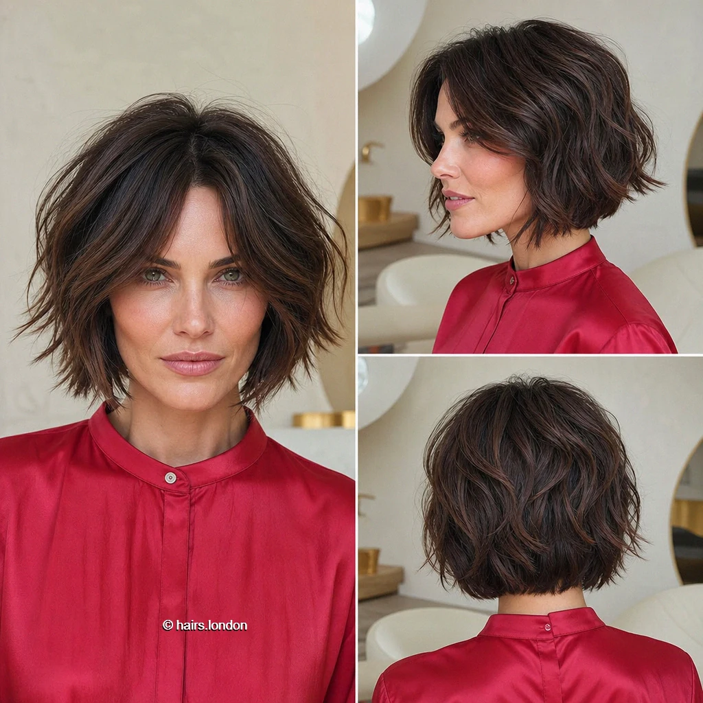 Brunette Curtain Texture