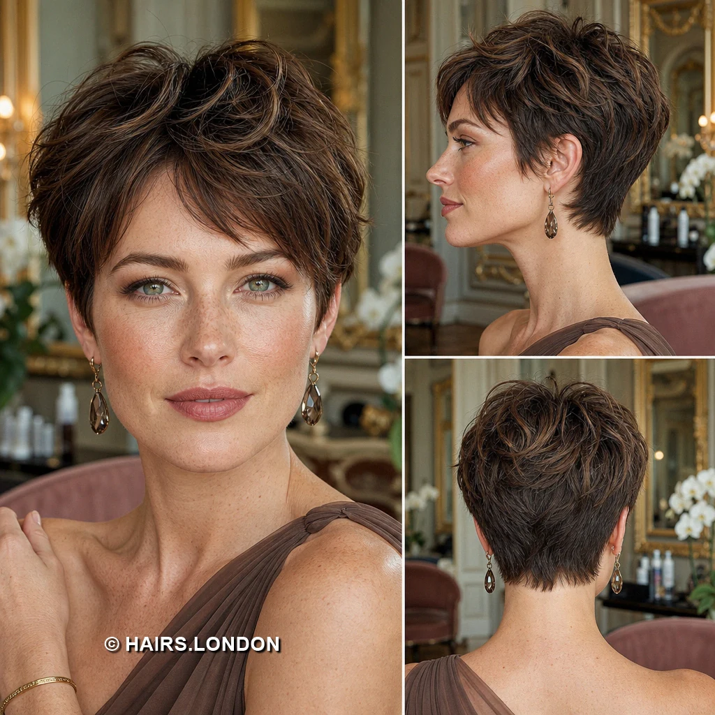 Brunette Diagonal Layers
