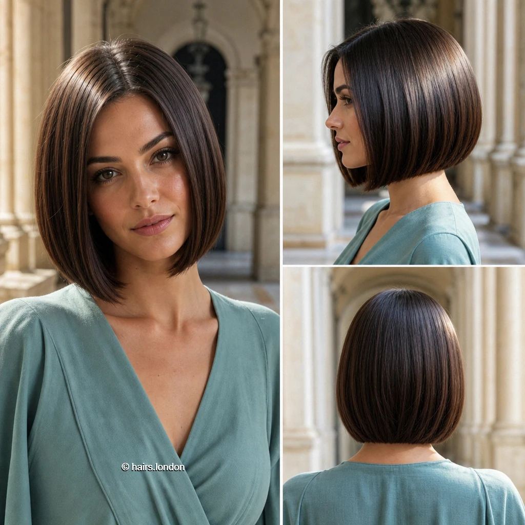 20 Bob Haircut Ideas, From Tousled Layers to Sculpted Shapes Brunette Glossy Crop