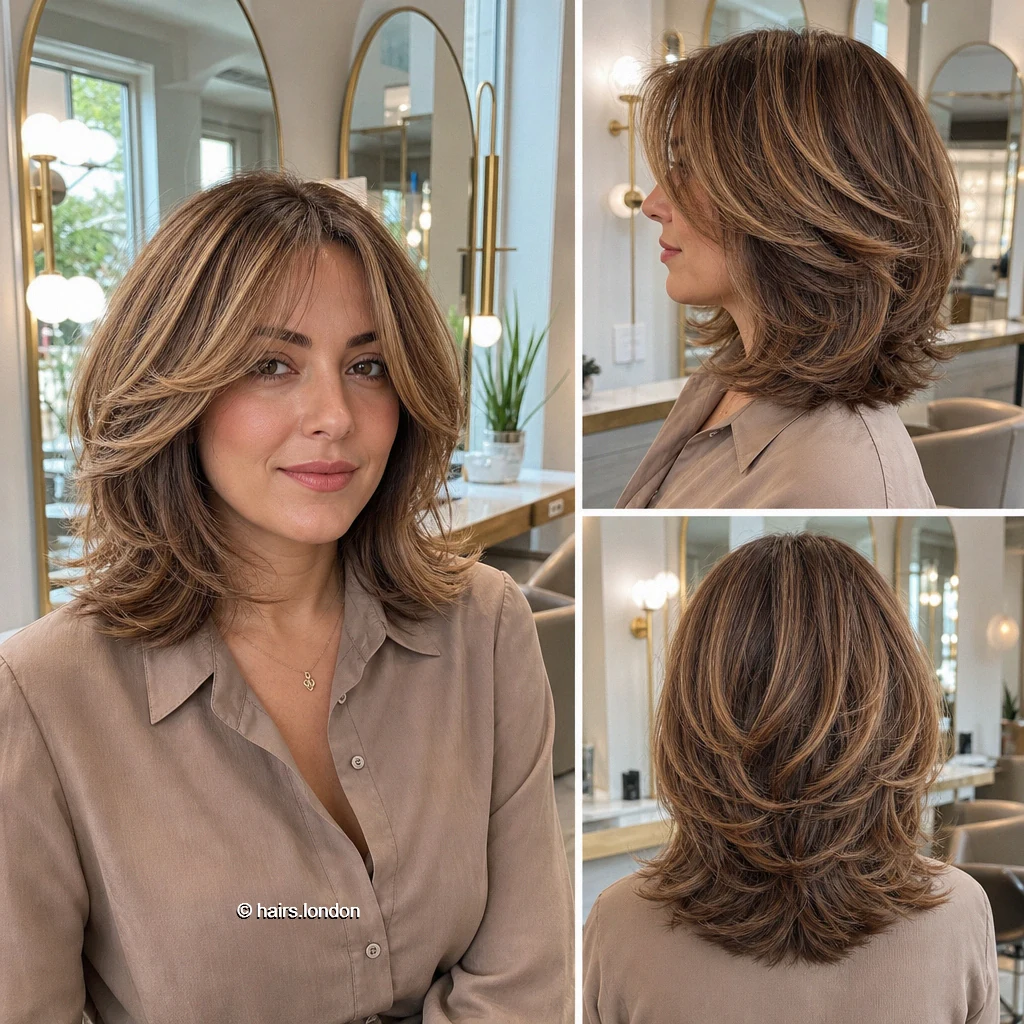 20 Bob Haircut Ideas, From Softly Layered to Sleek and Graduated Brunette Layered Lob