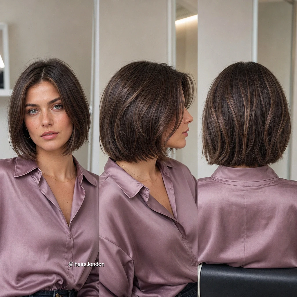20 Bob Haircut Ideas, From Soft Layers to Sculpted Shapes Brunette Natural Bob