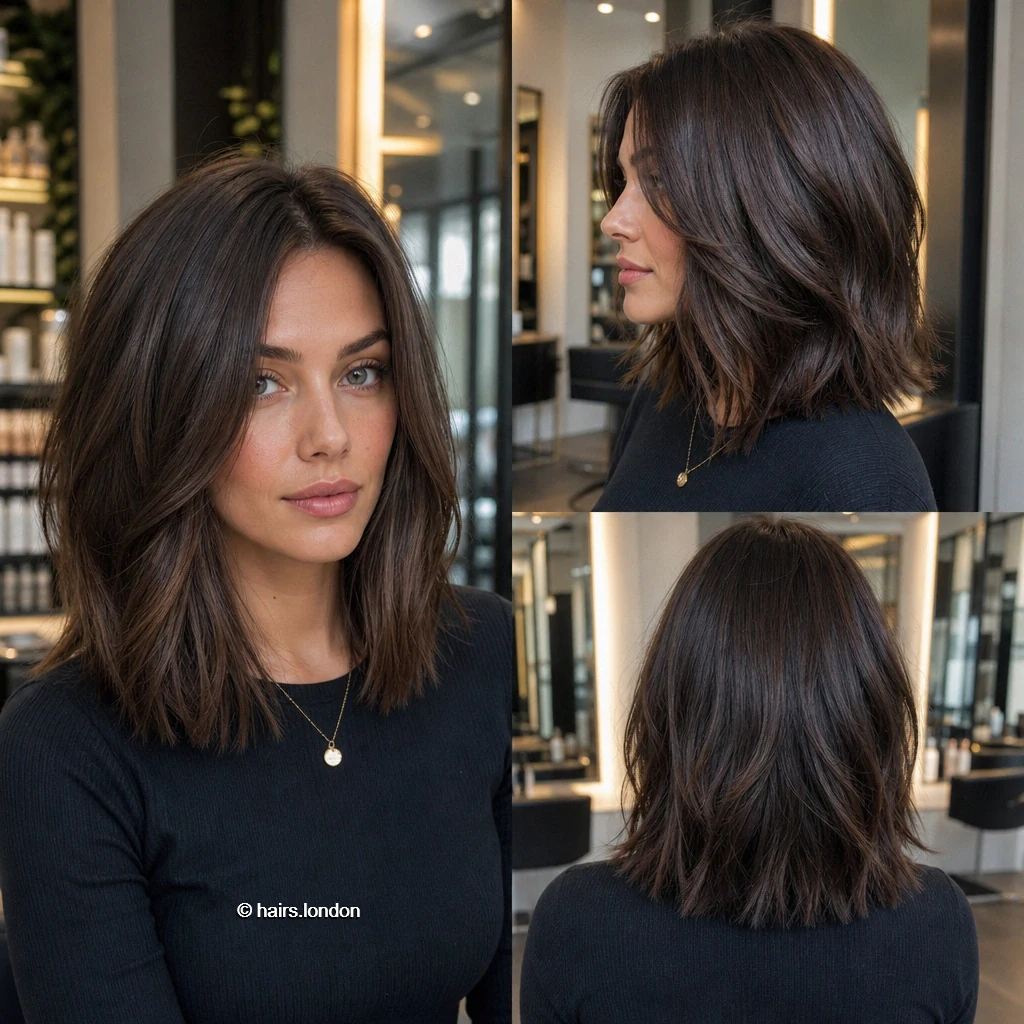 Brunette Piecey Lob