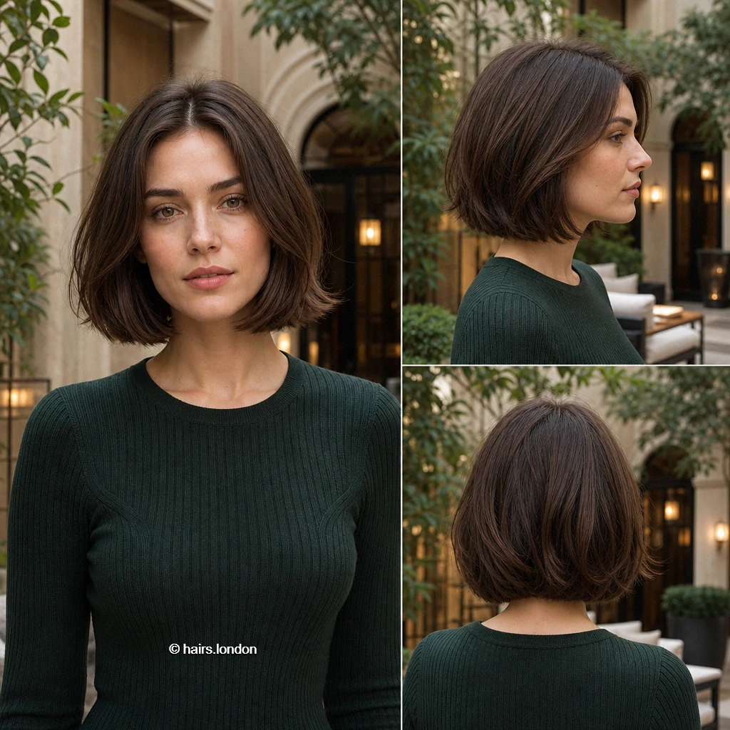 20 Bob Haircut Ideas, From Soft Layers to Sculpted Shapes Brunette Relaxed Bob