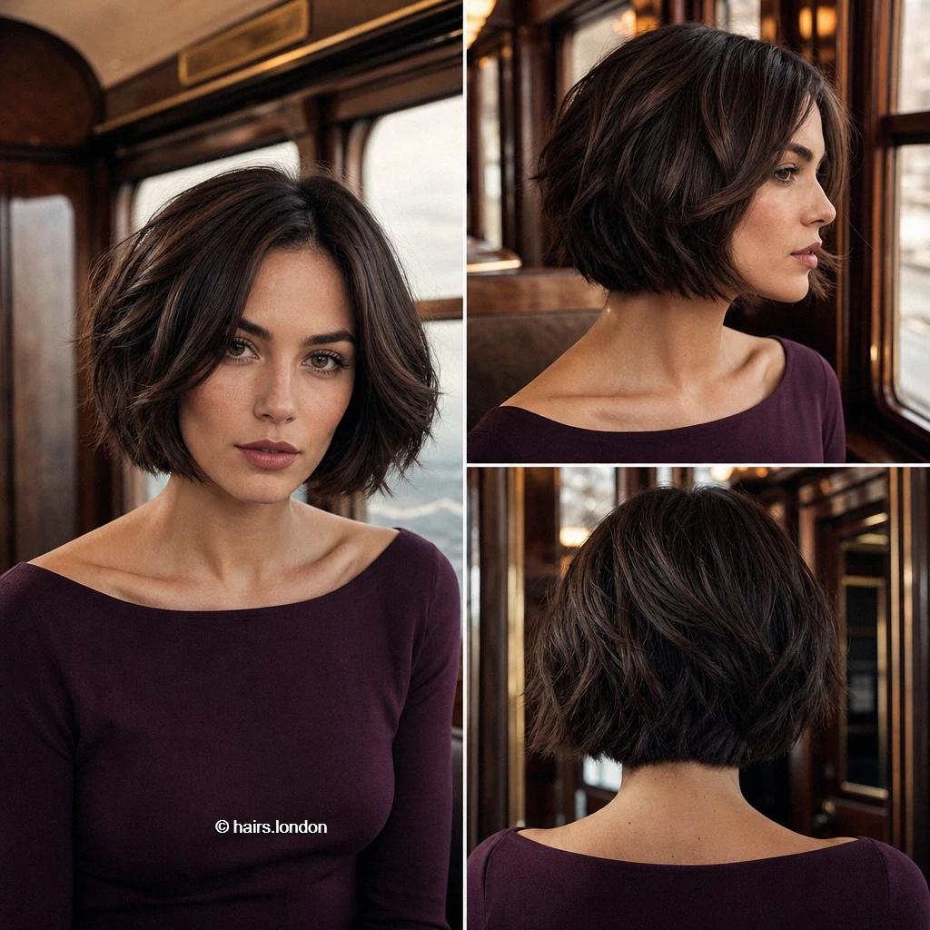 Brunette Ripple Bob
