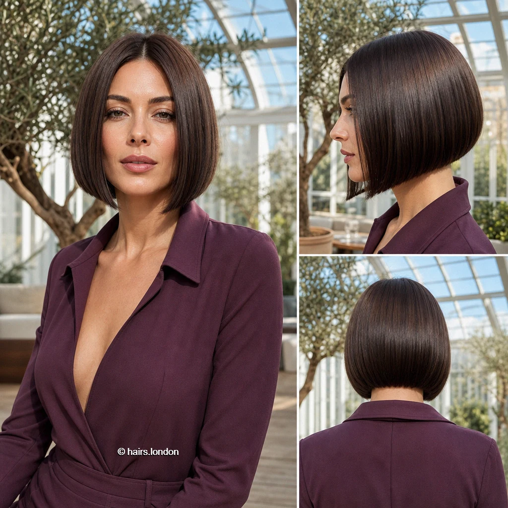 Brunette Rounded Crop