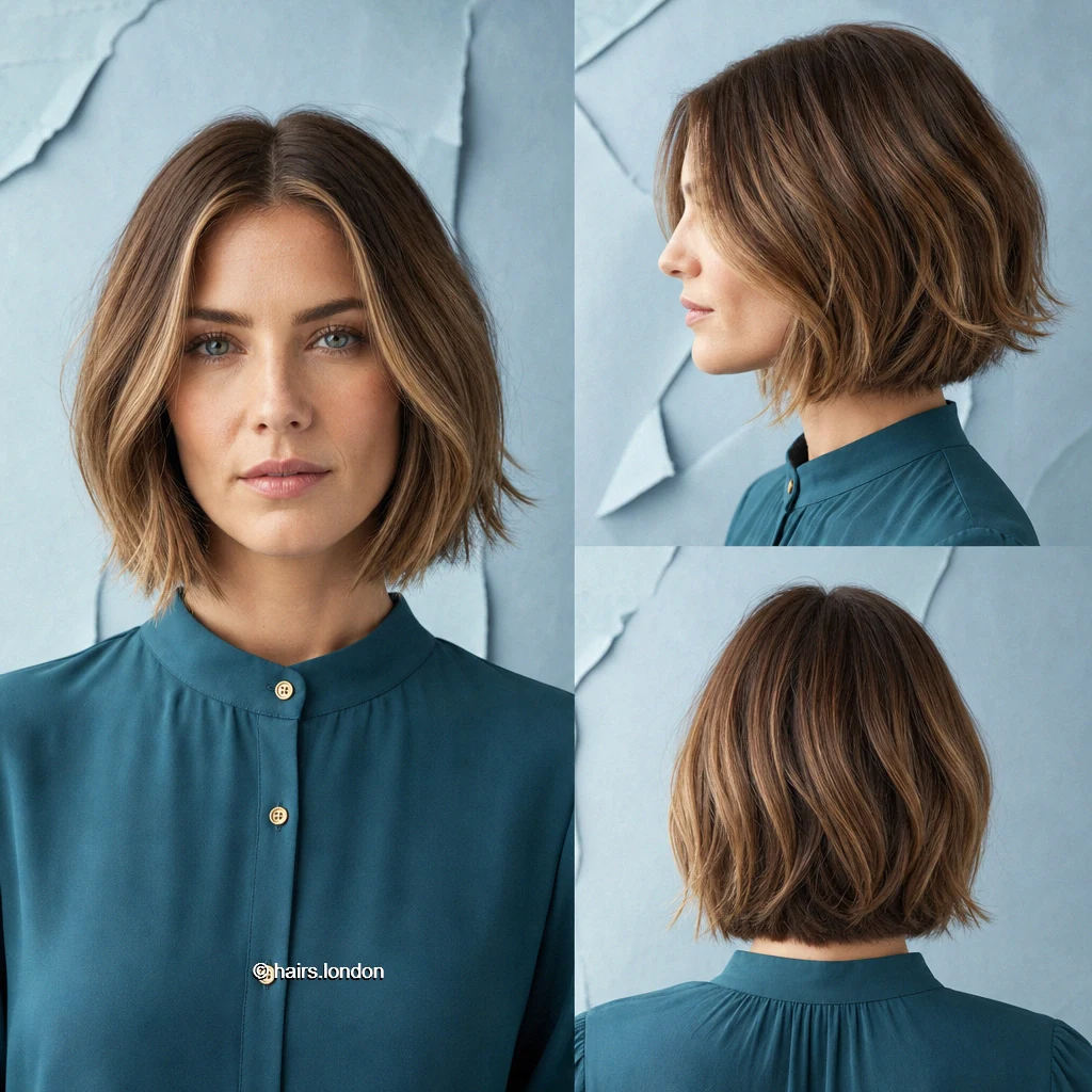 20 Bob Haircuts with Shape, Movement, and Color Inspiration Brunette Soft Bob