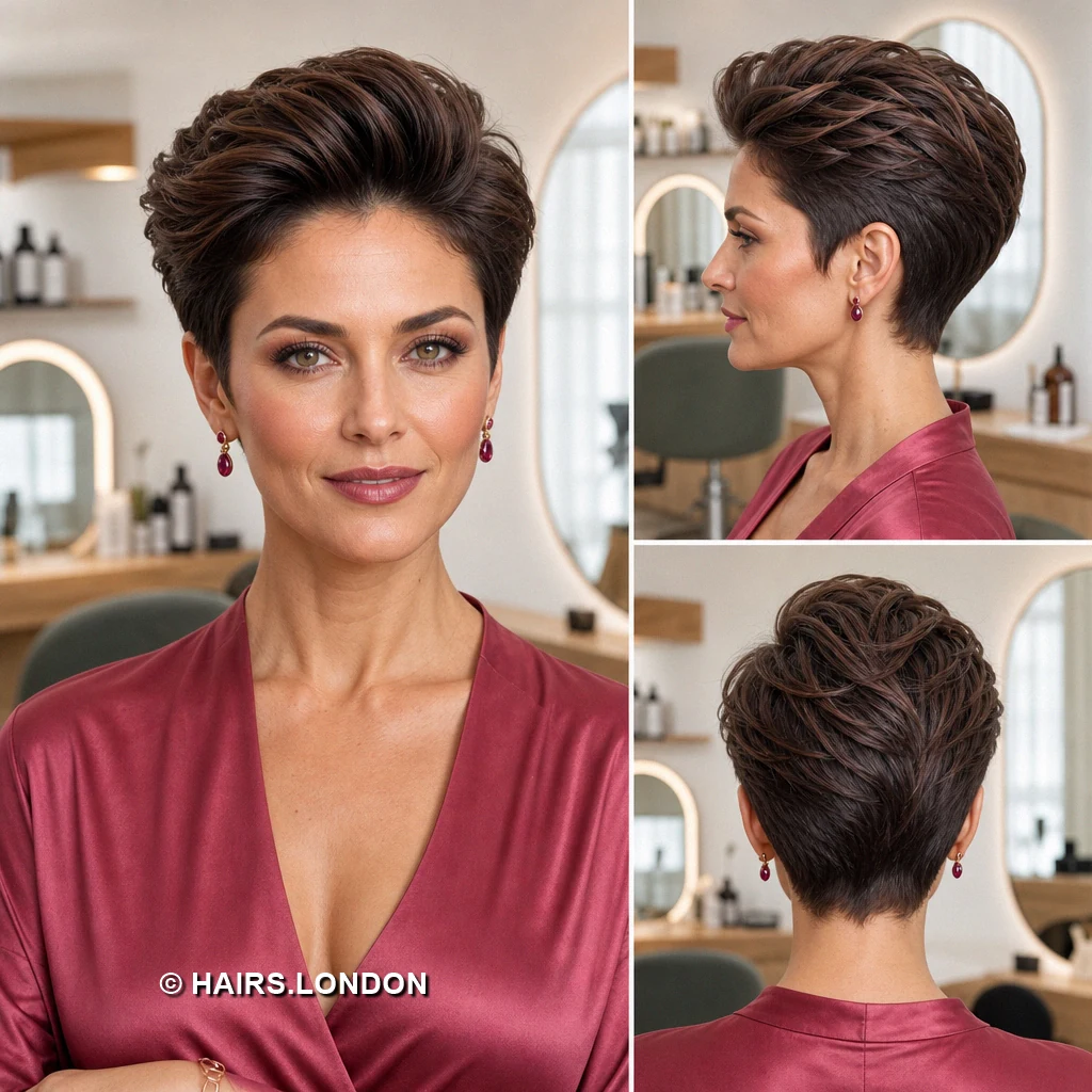 Brunette Softlayer Pixie