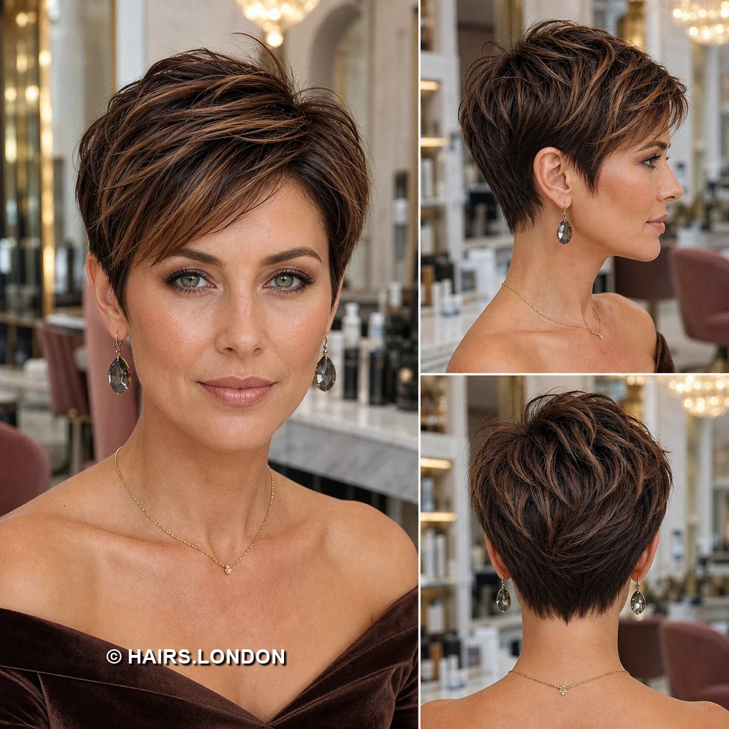 Brunette Upright Texture